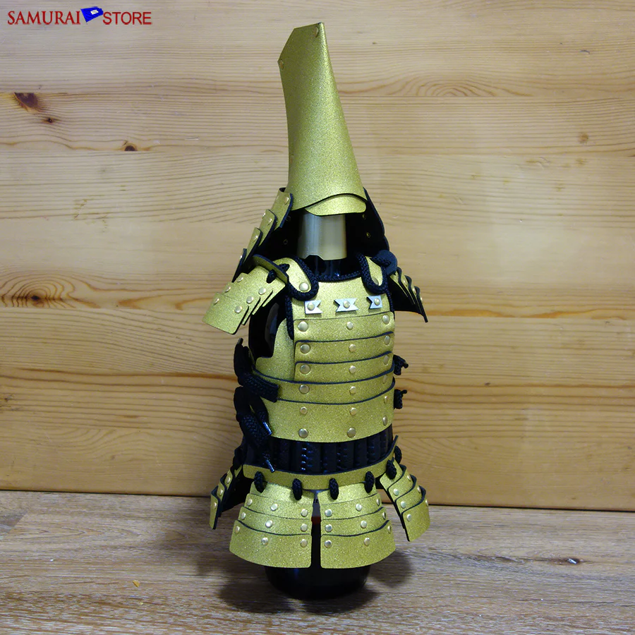 Samurai Bottle Armor Gold MAEDA TOSHIIE - Image 5
