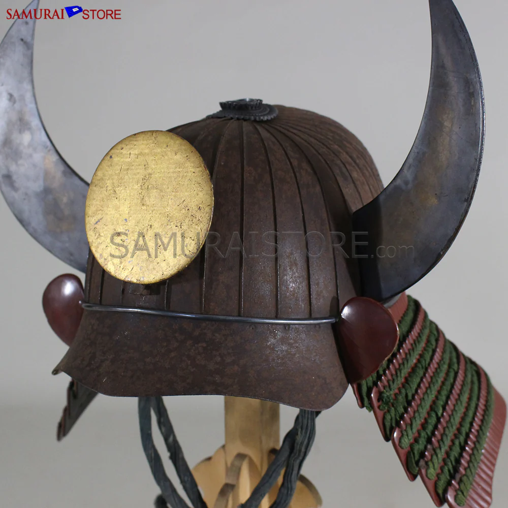 D107 Vermilion Red Antique Samurai Armor Edo period w/ 2nd grade certificate - Image 14