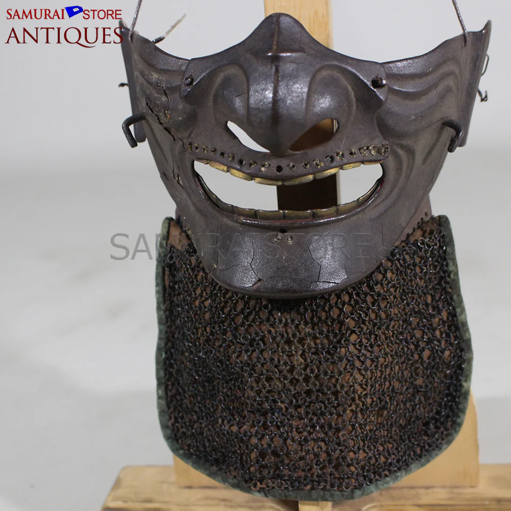 D107 Vermilion Red Antique Samurai Armor Edo period w/ 2nd grade certificate - Image 15