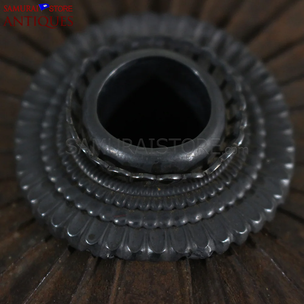 D107 Vermilion Red Antique Samurai Armor Edo period w/ 2nd grade certificate - Image 17