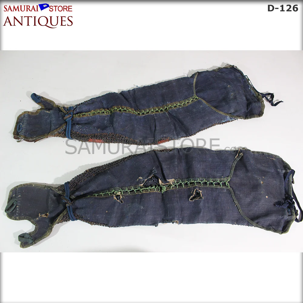 D126 Vermilion Red Antique Samurai Armor Edo period w/ certificate - Image 12