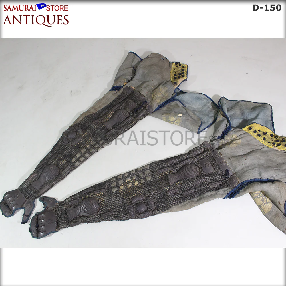 D150 Antique Armor and crown-shaped Kabuto Edo Period w/ Certificate - Image 10