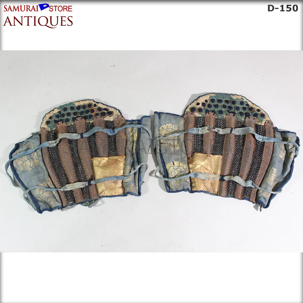 D150 Antique Armor and crown-shaped Kabuto Edo Period w/ Certificate - Image 11