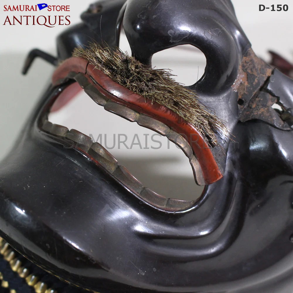 D150 Antique Armor and crown-shaped Kabuto Edo Period w/ Certificate - Image 13