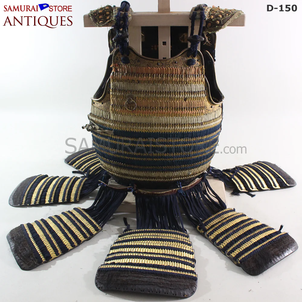 D150 Antique Armor and crown-shaped Kabuto Edo Period w/ Certificate - Image 5