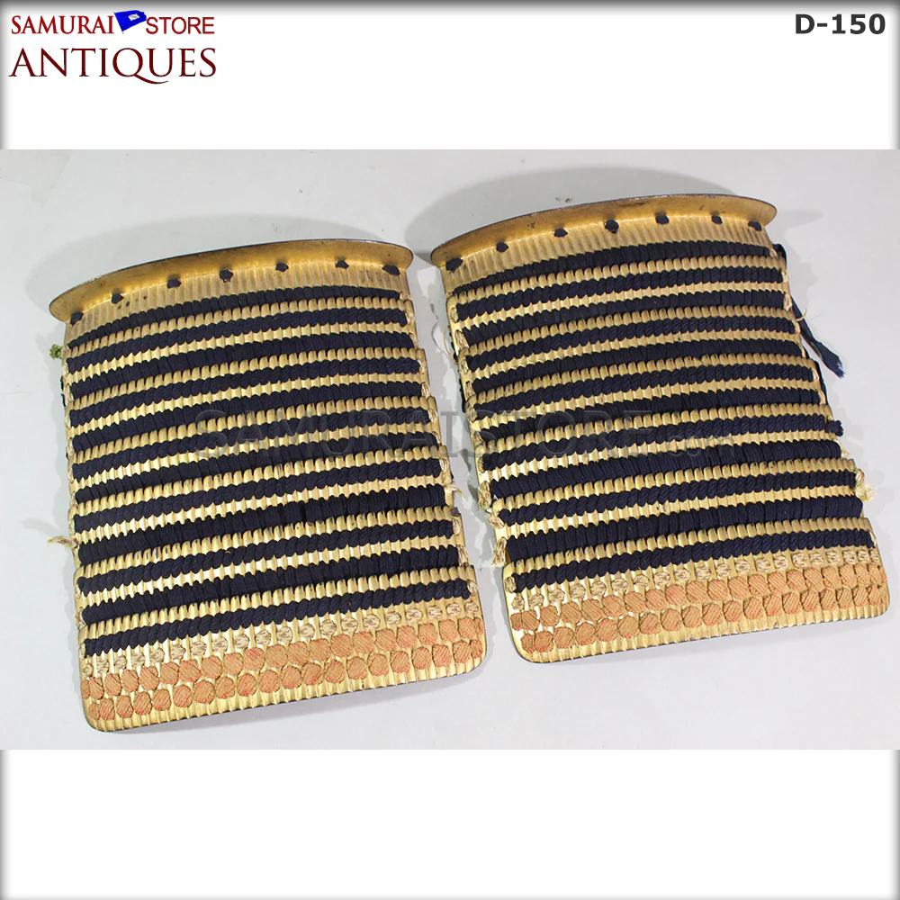 D150 Antique Armor and crown-shaped Kabuto Edo Period w/ Certificate - Image 9