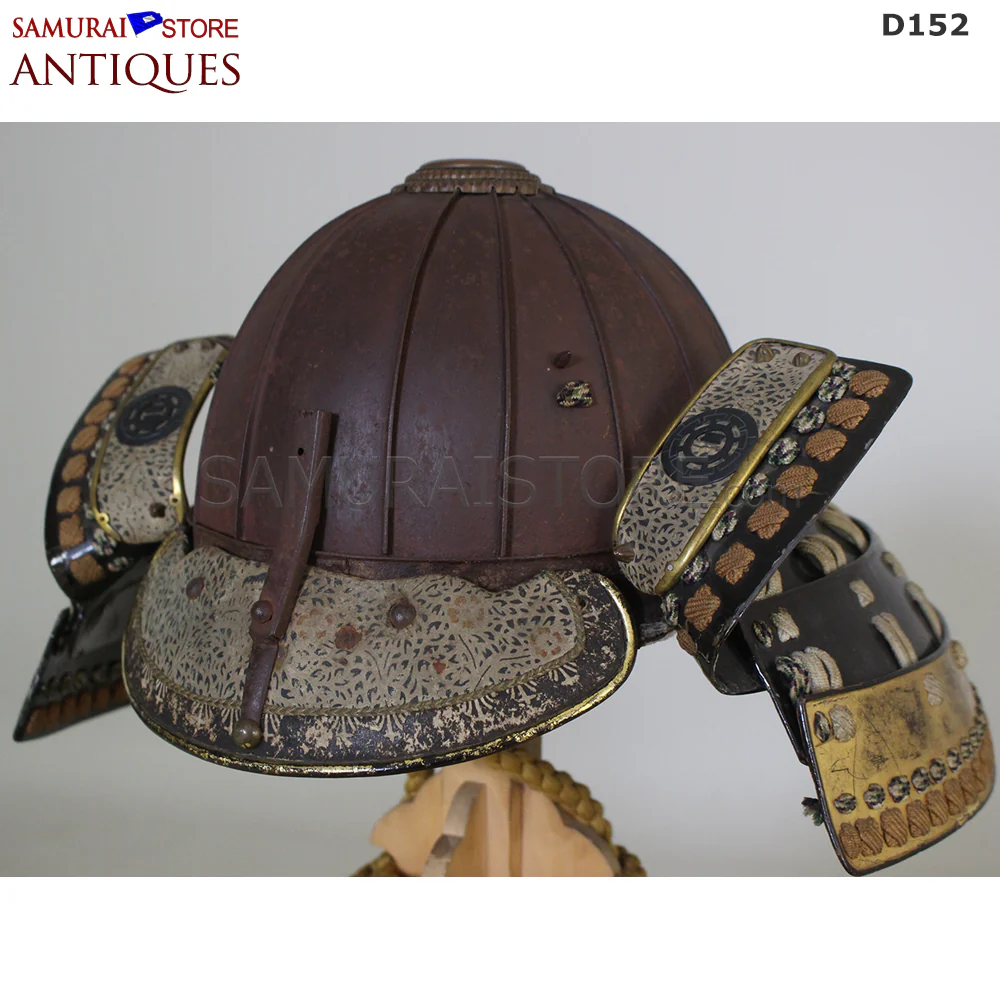 D152 Antique Armor Kabuto Edo Period w/ Certificate - Image 22