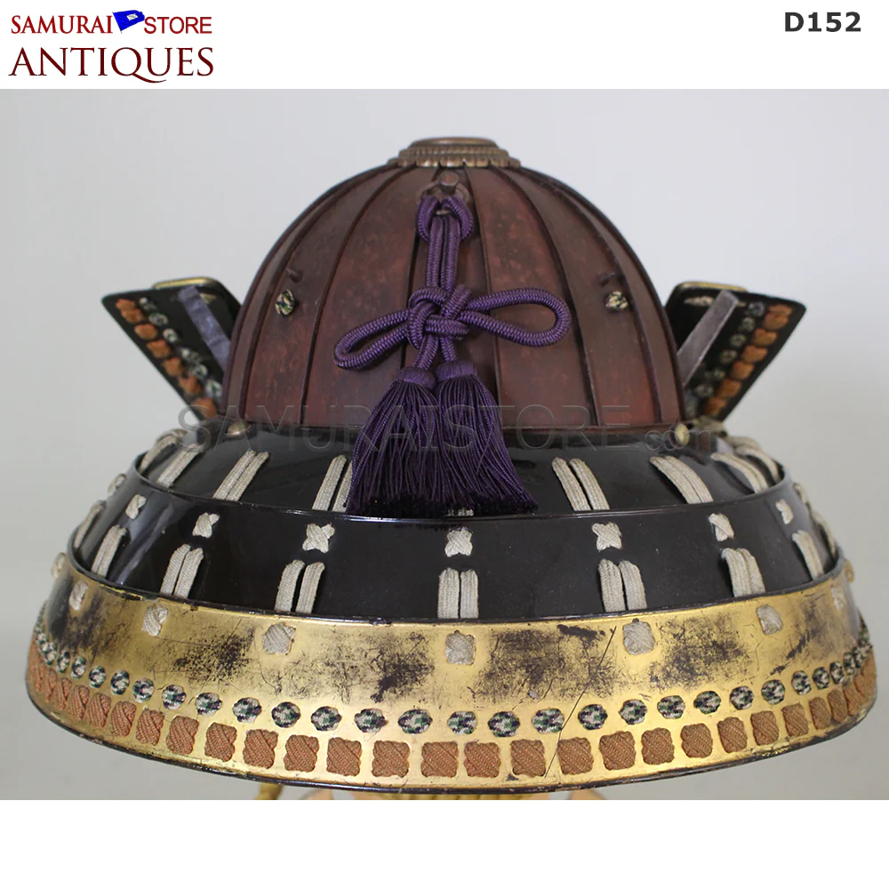 D152 Antique Armor Kabuto Edo Period w/ Certificate - Image 24