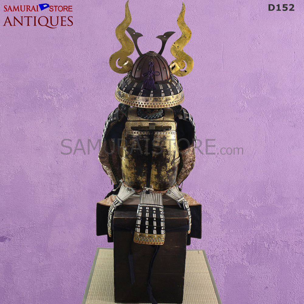 D152 Antique Armor Kabuto Edo Period w/ Certificate - Image 3