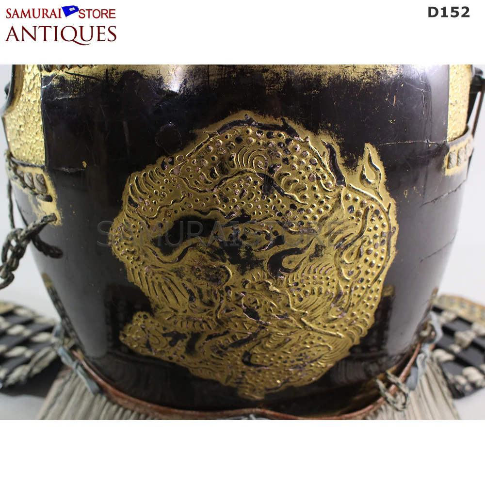 D152 Antique Armor Kabuto Edo Period w/ Certificate - Image 9