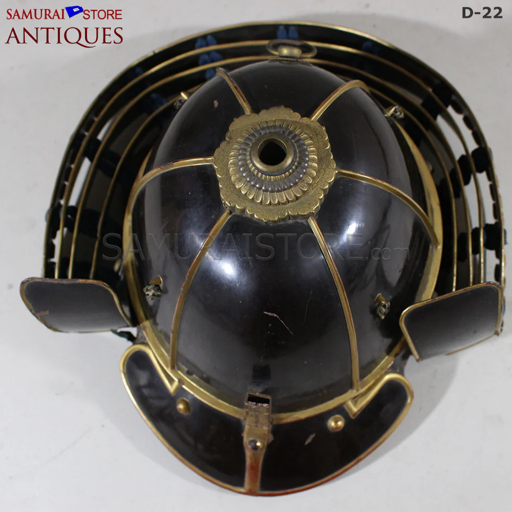 D22 Antique Samurai Armor Dragon Makie w/ Certificate - Image 11