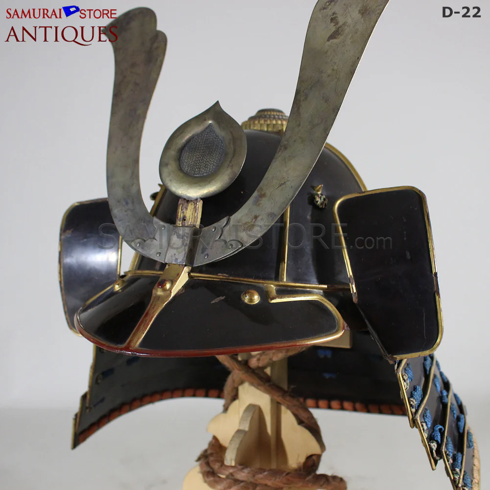 D22 Antique Samurai Armor Dragon Makie w/ Certificate - Image 15