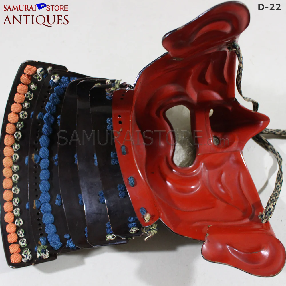 D22 Antique Samurai Armor Dragon Makie w/ Certificate - Image 18