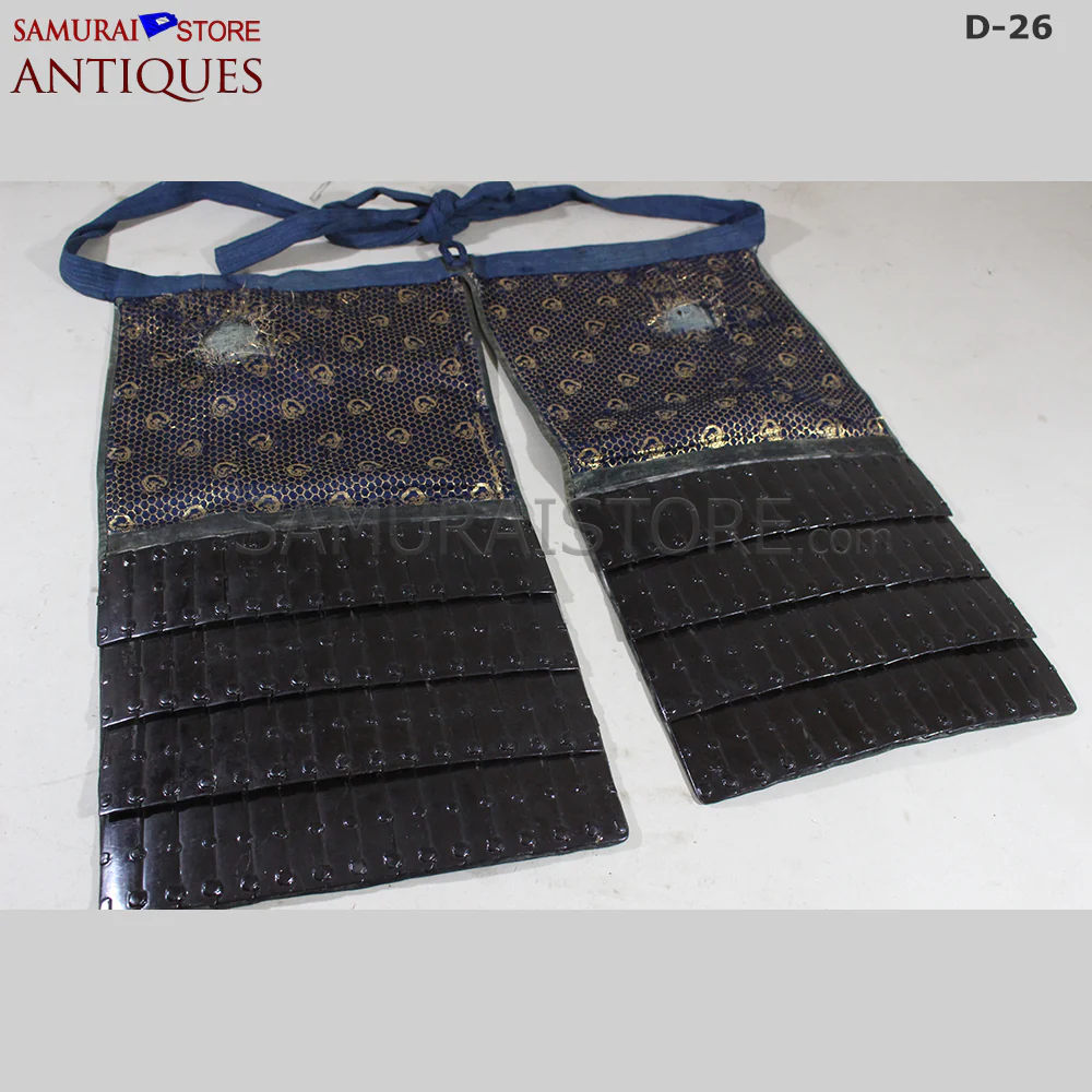 D26 Antique Samurai Armor Honkozane & Kebiki lacing w/ Certificate - Image 16