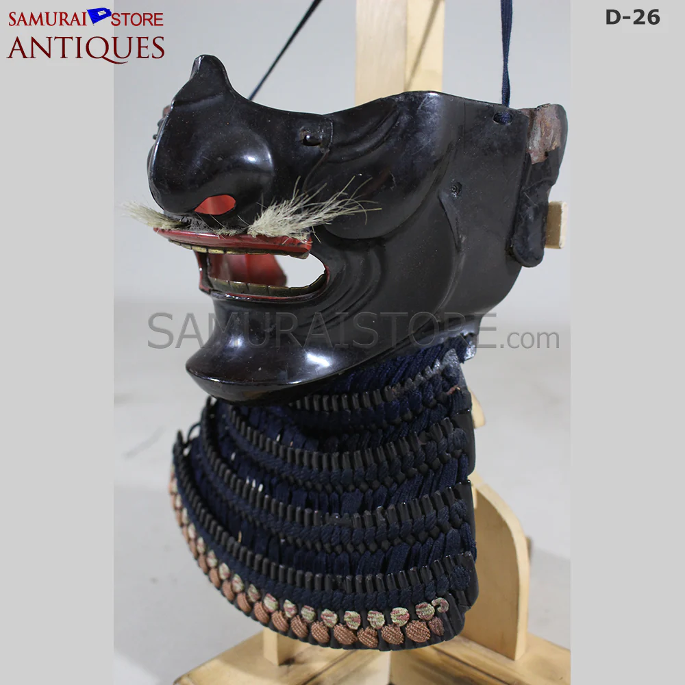 D26 Antique Samurai Armor Honkozane & Kebiki lacing w/ Certificate - Image 19