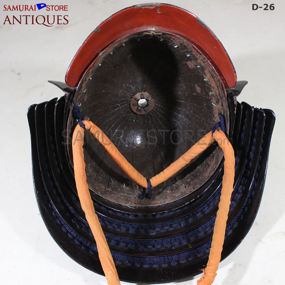 D26 Antique Samurai Armor Honkozane & Kebiki lacing w/ Certificate - Image 22