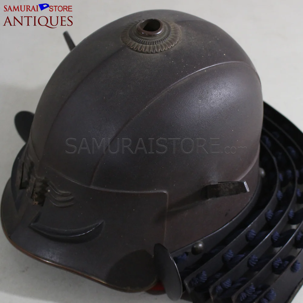 D81 Antique Samurai Armor Dragon Makie & Great horns w/ Certificate - Image 18