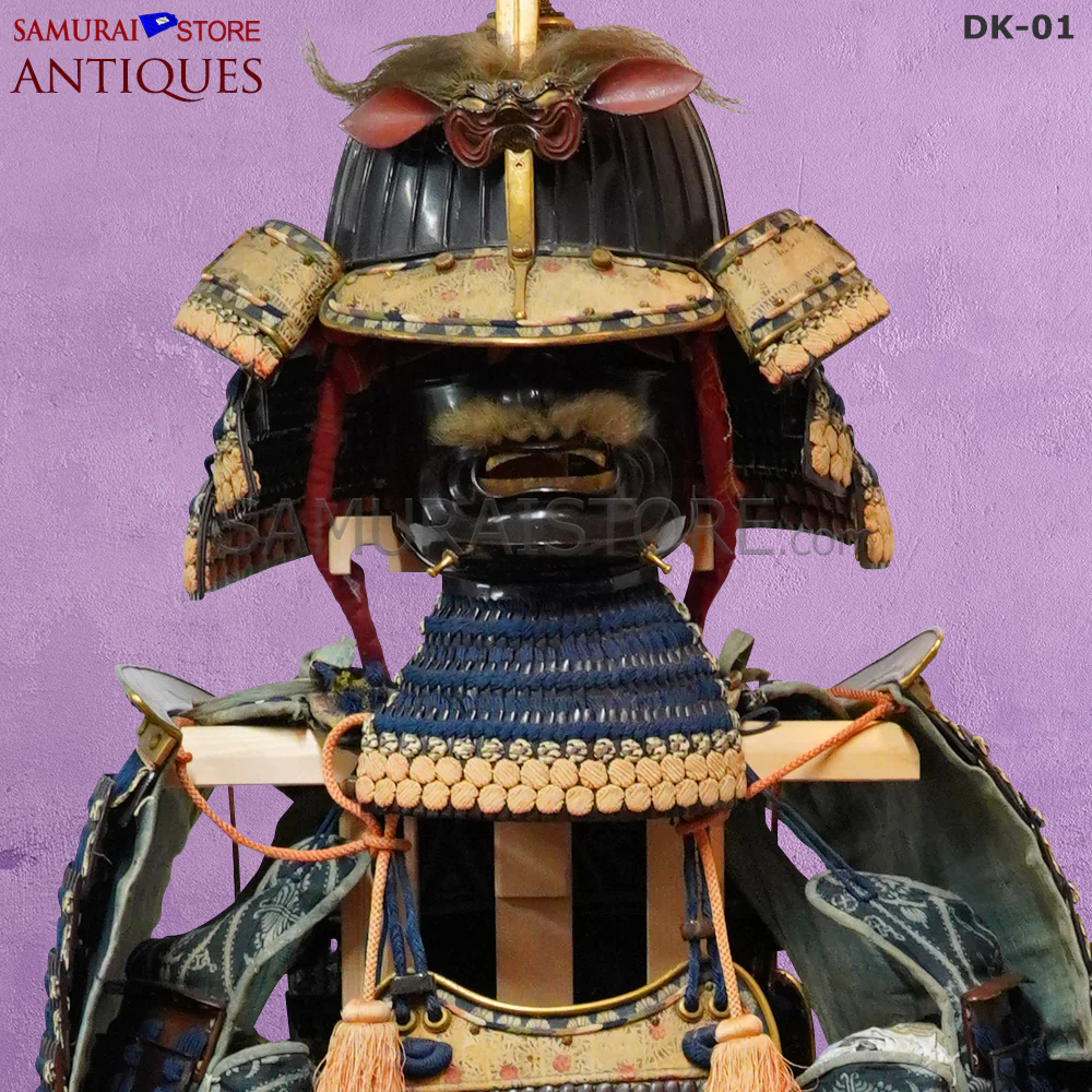 DK01 Antique Samurai Armor Edo period w/ Certificate - Image 5