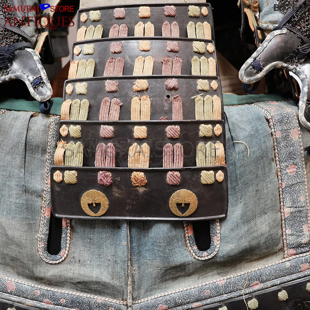 DT62 Antique Samurai Armor worn by Warlord Naito Masanaga - Image 10