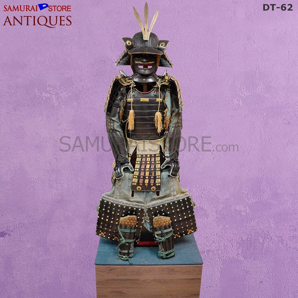DT62 Antique Samurai Armor worn by Warlord Naito Masanaga - Image 3