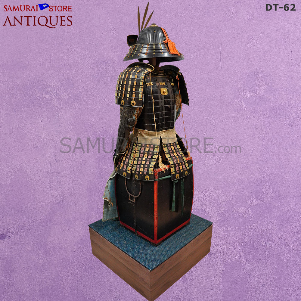 DT62 Antique Samurai Armor worn by Warlord Naito Masanaga - Image 4