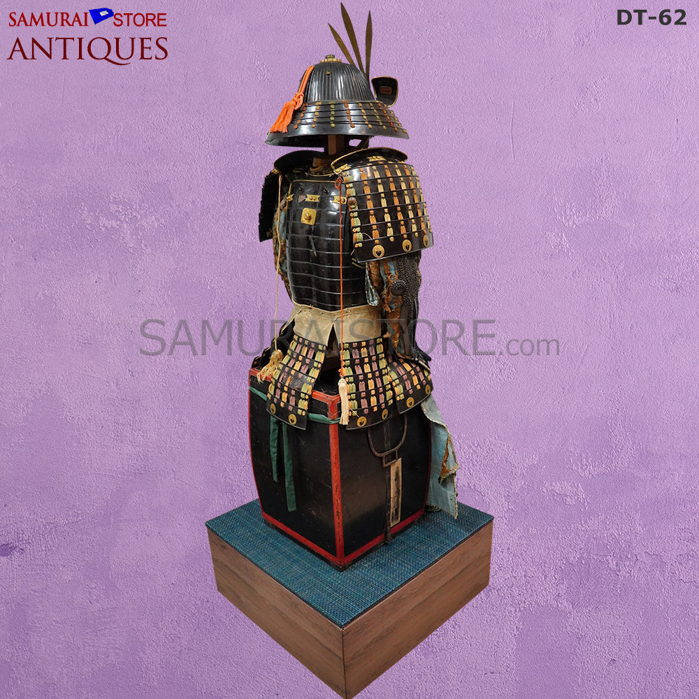 DT62 Antique Samurai Armor worn by Warlord Naito Masanaga - Image 5