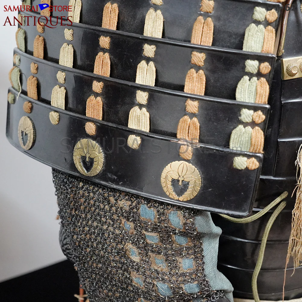 DT62 Antique Samurai Armor worn by Warlord Naito Masanaga - Image 9