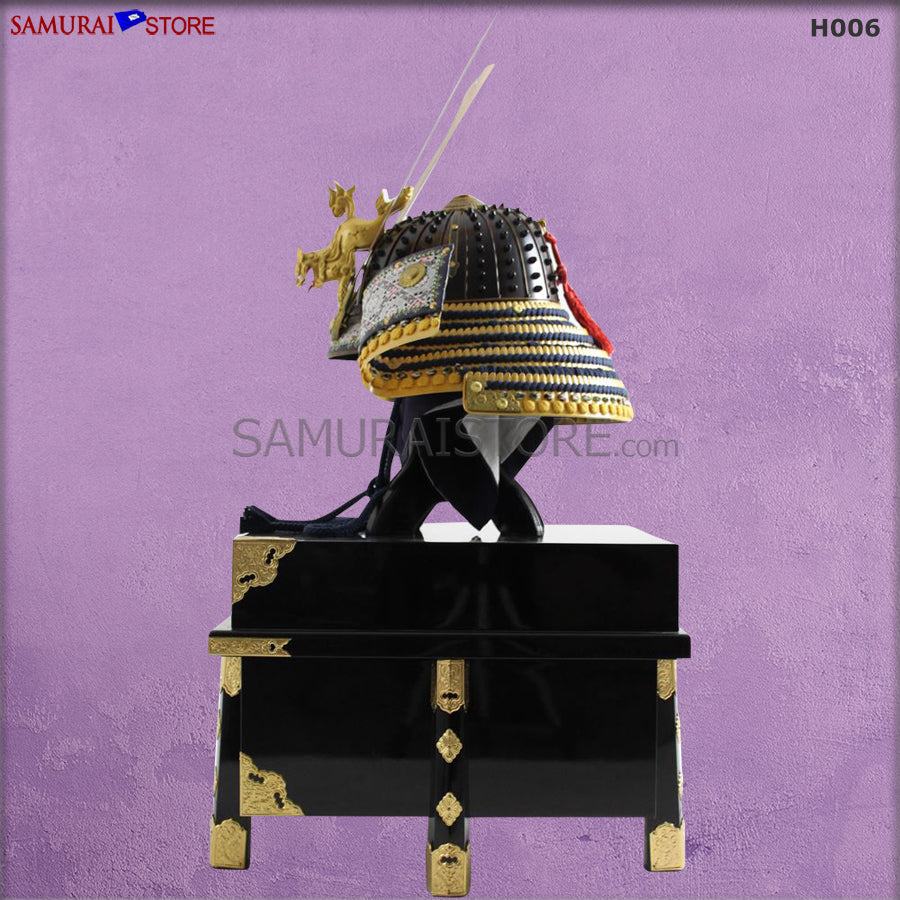 H006 Shishi Hoshi Kabuto helmet - Image 3