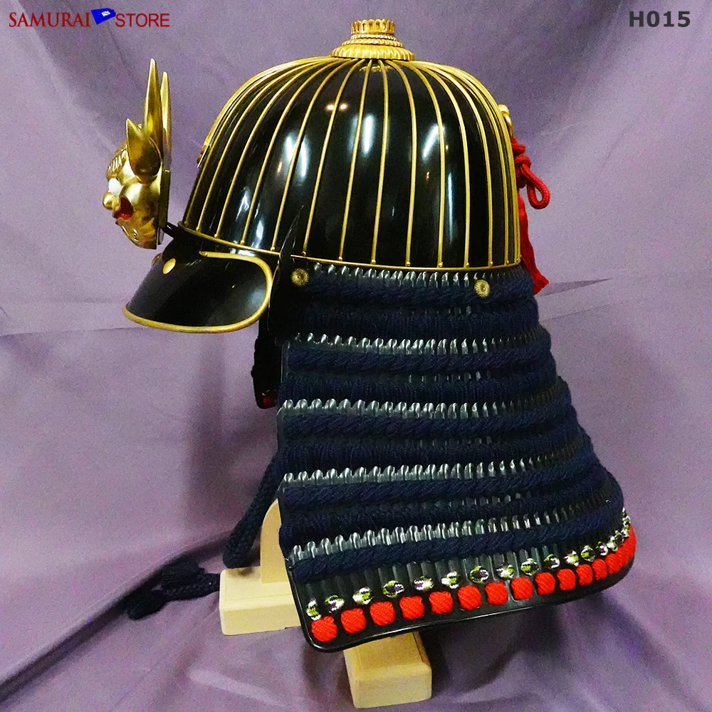 (Ready-To-Ship) H015 Kabuto helmet with Shikami Monster NEW - Image 3
