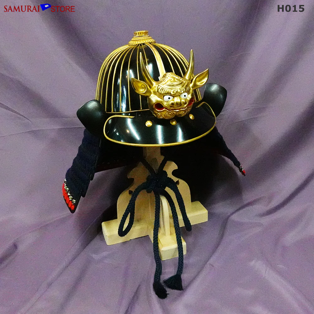 (Ready-To-Ship) H015 Kabuto helmet with Shikami Monster NEW - Image 5