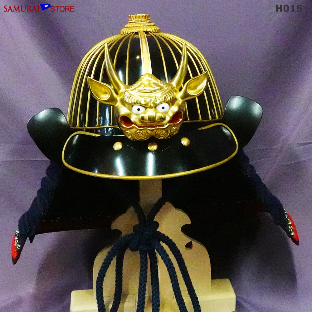 (Ready-To-Ship) H015 Kabuto helmet with Shikami Monster NEW - Image 6
