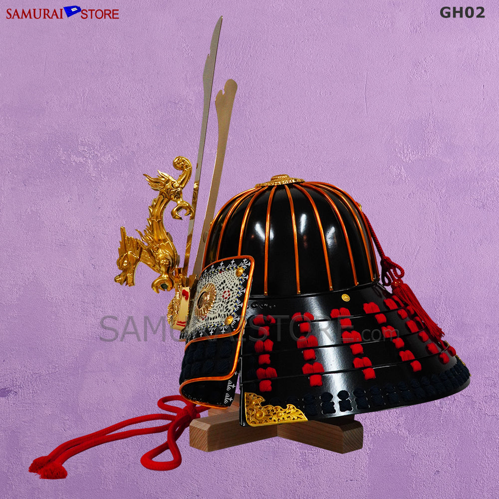 GH02 Dragon Kuwagata Kabuto Helmet - Image 3