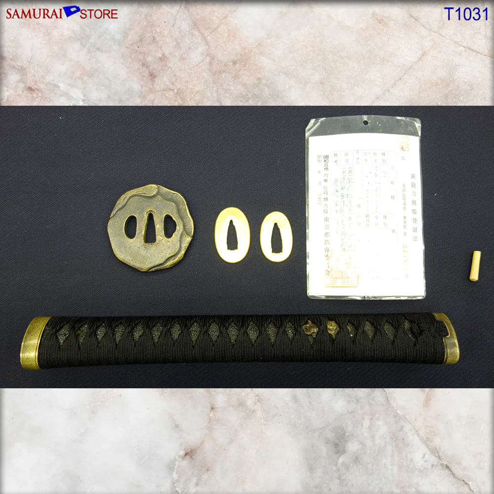 T1031 Katana Sword NAGAMICHI - Antiques NBTHK - Image 20