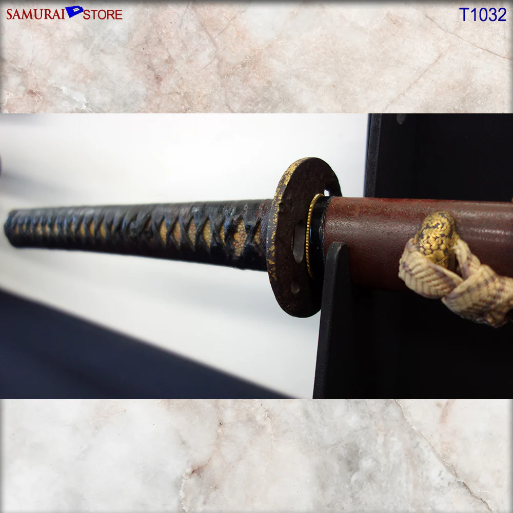 T1032 Katana Sword TAKANOBU - Antique - Image 13