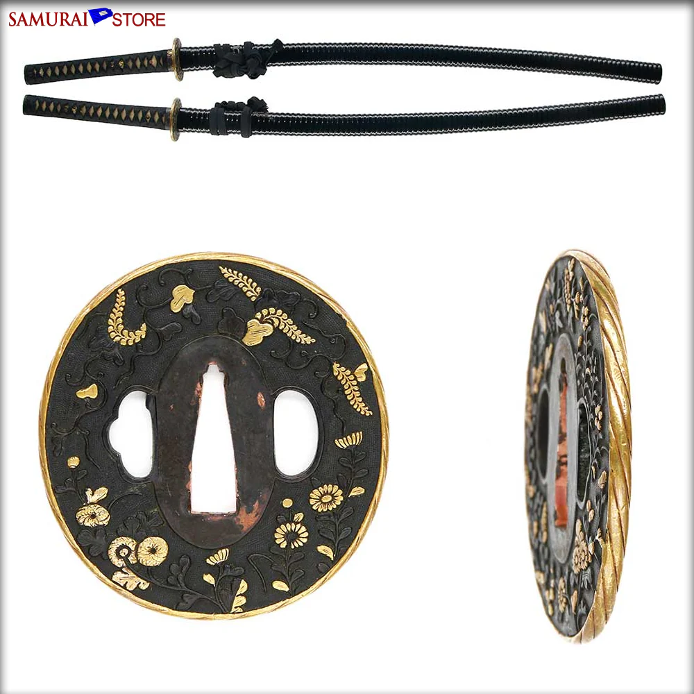 T225 Katana Sword  UJINOBU - Antique - Image 12