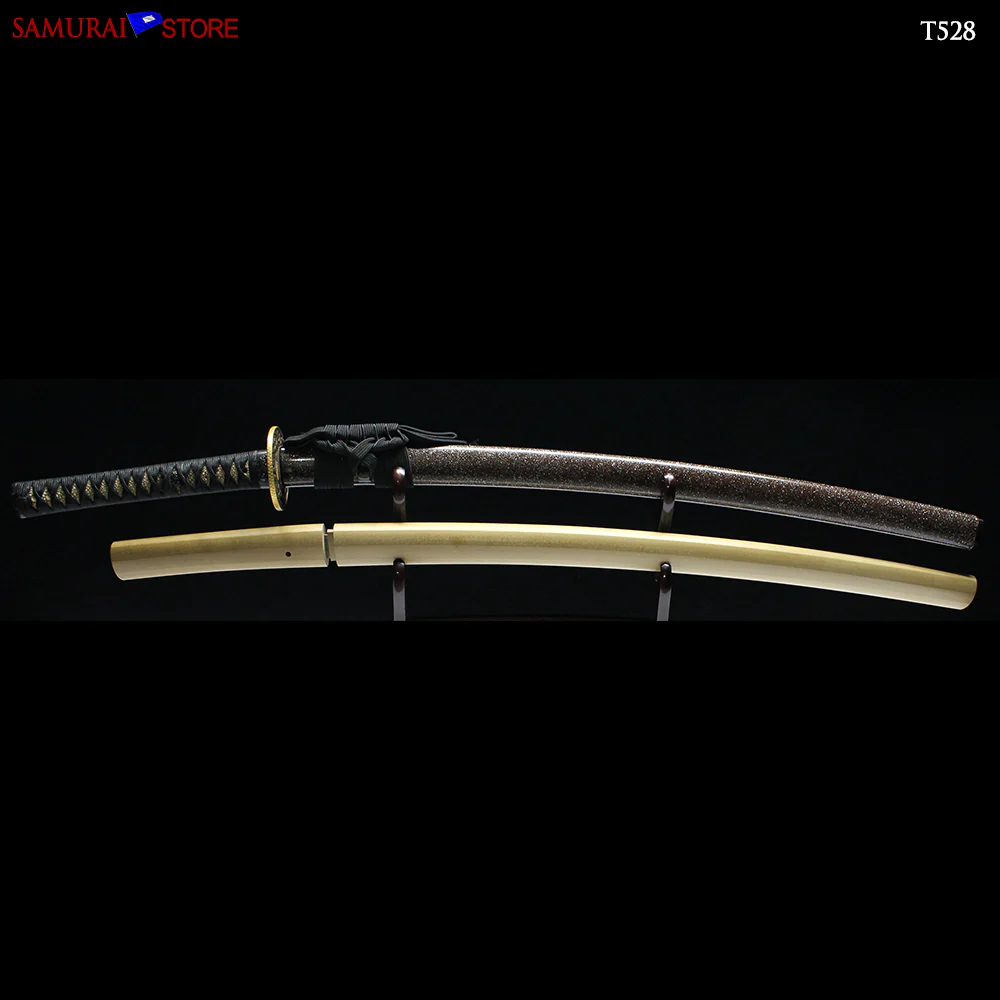 T528 Katana Sword Fujiwara Sukenobu - Antique - Image 12