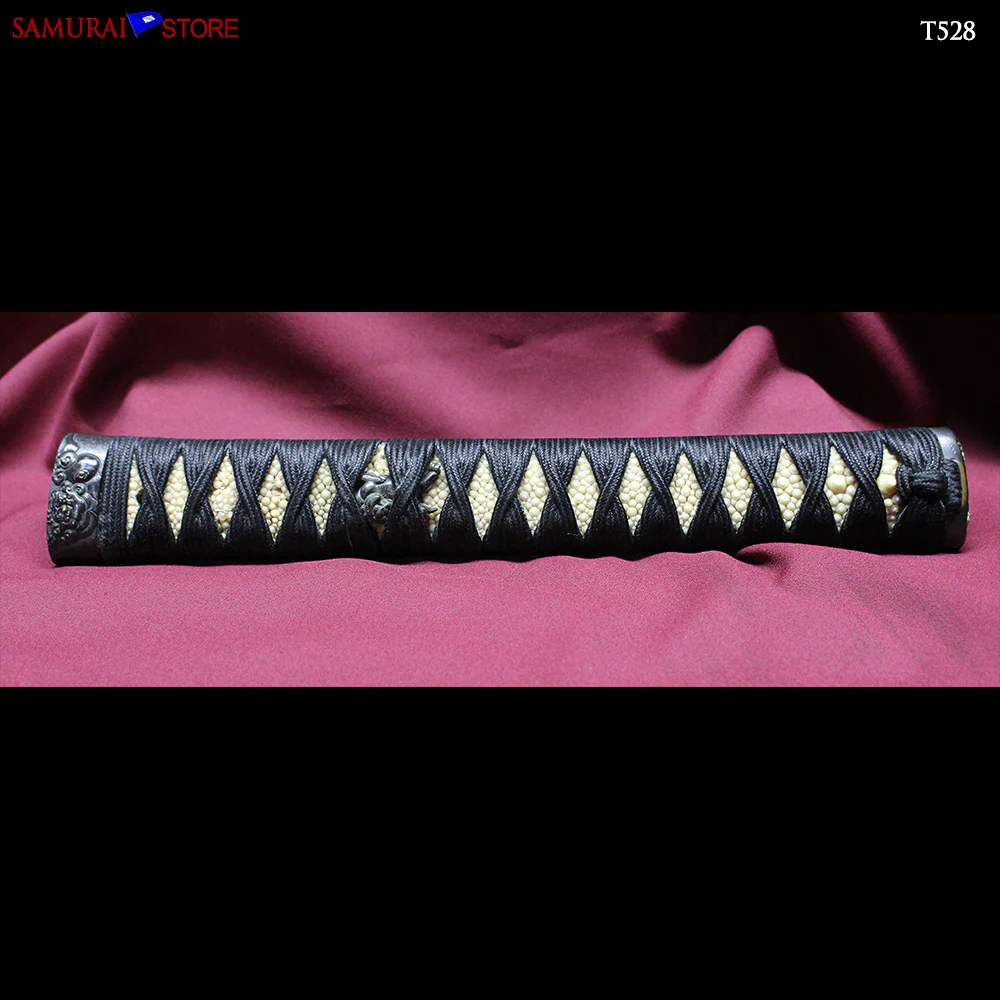 T528 Katana Sword Fujiwara Sukenobu - Antique - Image 13