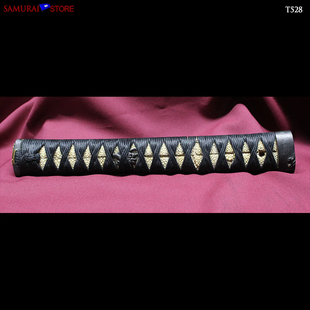 T528 Katana Sword Fujiwara Sukenobu - Antique - Image 14