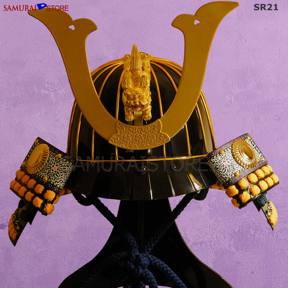 SR21 Shishi Kabuto helmet Wearable Basic Black - Image 3