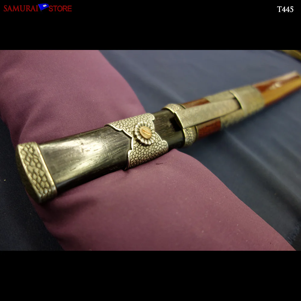 T445 Tanto Short Sword Edo period w/Certificate - Antique - Image 12