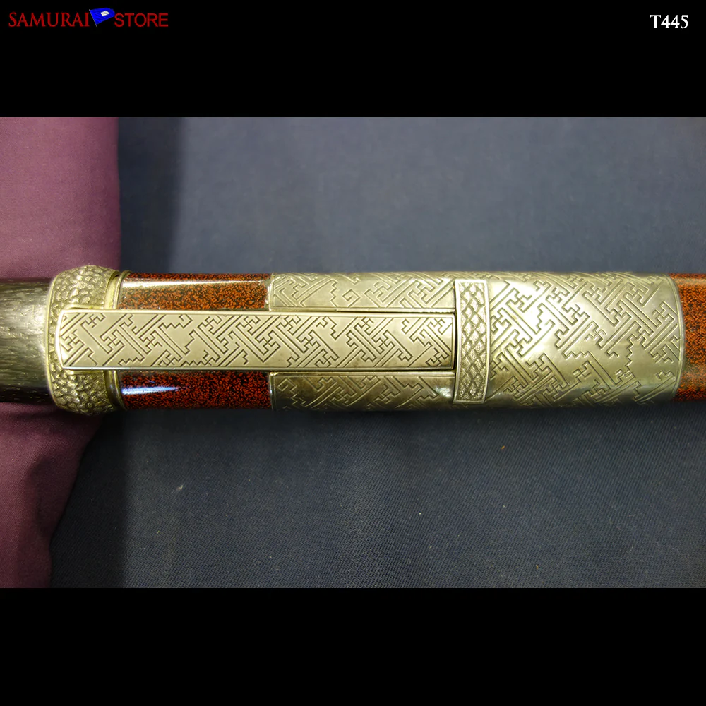 T445 Tanto Short Sword Edo period w/Certificate - Antique - Image 13