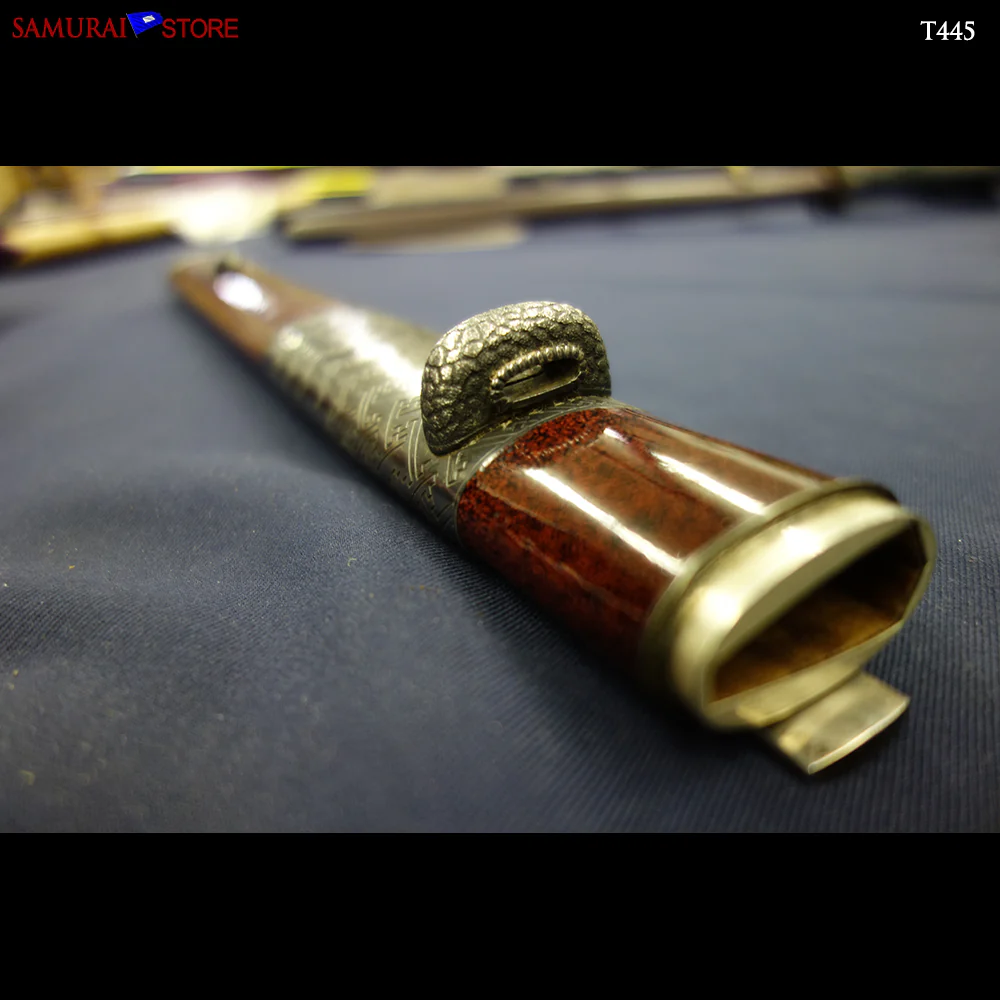 T445 Tanto Short Sword Edo period w/Certificate - Antique - Image 17