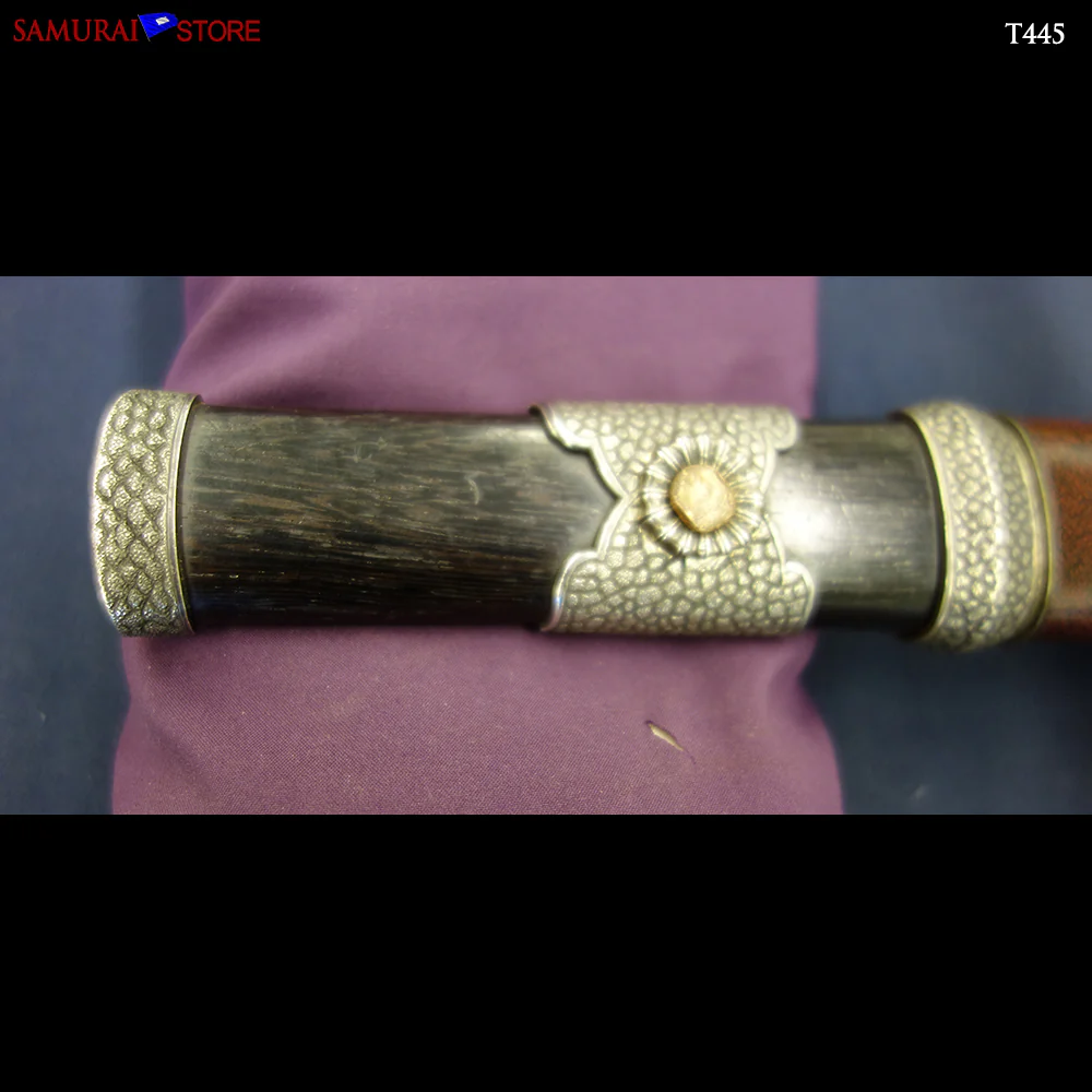 T445 Tanto Short Sword Edo period w/Certificate - Antique - Image 8