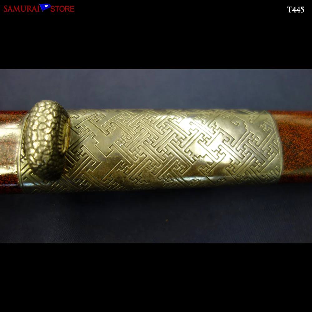 T445 Tanto Short Sword Edo period w/Certificate - Antique - Image 9