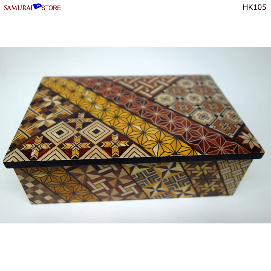 Yosegi Craft Accessory Box (HK105) - Image 4