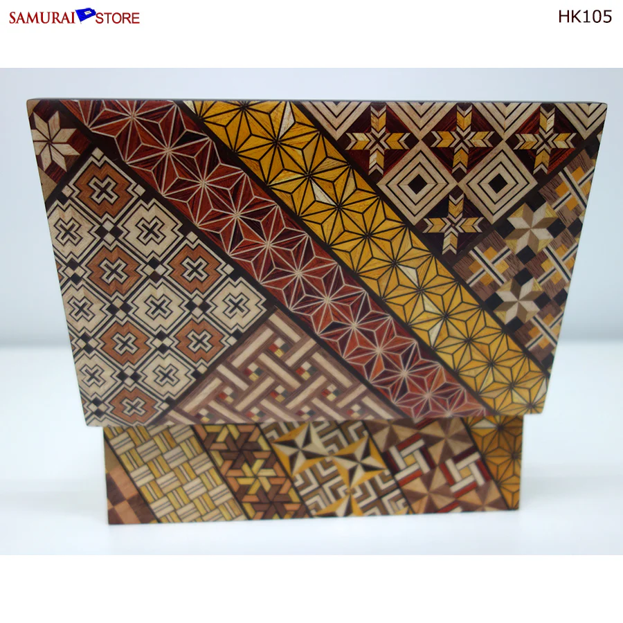 Yosegi Craft Accessory Box (HK105) - Image 6