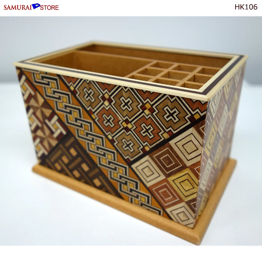 Yosegi Marquetry Craft Letter Rack (HK106) - Image 3