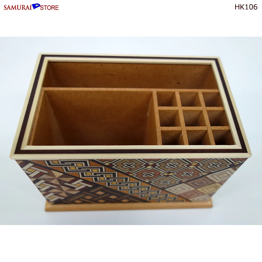 Yosegi Marquetry Craft Letter Rack (HK106) - Image 6