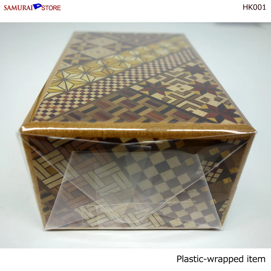 Yosegi Craft Puzzle Box 21 Steps L (HK001) - Image 3