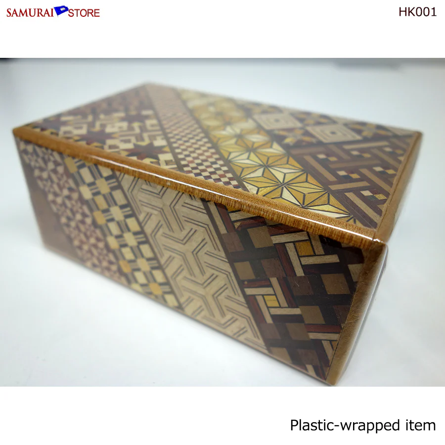 Yosegi Craft Puzzle Box 21 Steps L (HK001) - Image 4